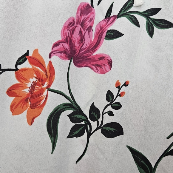 ☘️3/$15☘️ Old Navy - Floral Print Peplum Blouse - Picture 8 of 8